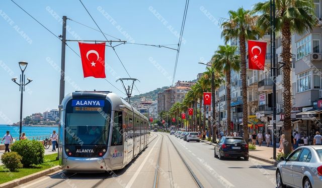 Alanya'nın rüyasıydı! Raylı sisteme hazırlık yapılıyormuş
