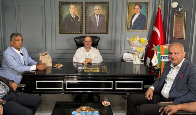 Ali Akkaya'dan Hilmi Er'e "Hayırlı olsun" ziyareti