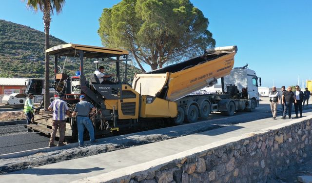 Komşuda köprü çalışması yerinde incelendi