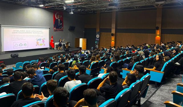 Alanya’da öğrencilere sıfır atık ve iklim değişikliği eğitimi