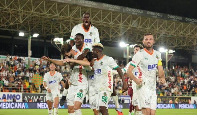 Alanyaspor, Göztepe'ye ilk yenilgisini yaşattı