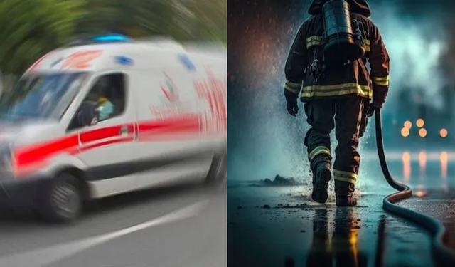 Alanya yolunda kaza, Tosmur’da yangın