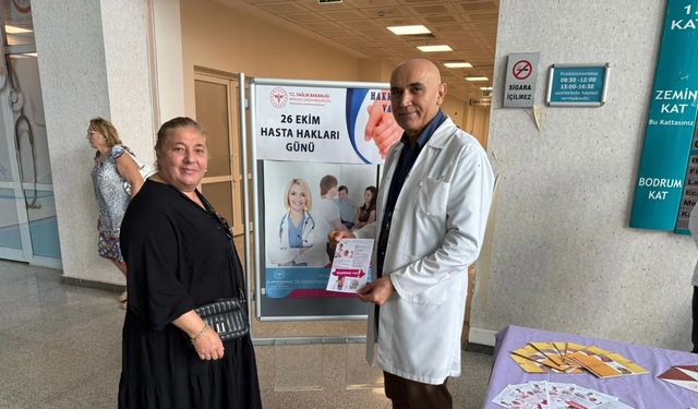 Alanya EAH’tan Hasta Hakları Günü farkındalığı