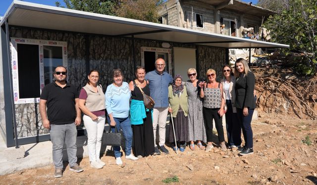 Alanya’da kış ayı gelmeden evine kavuştu