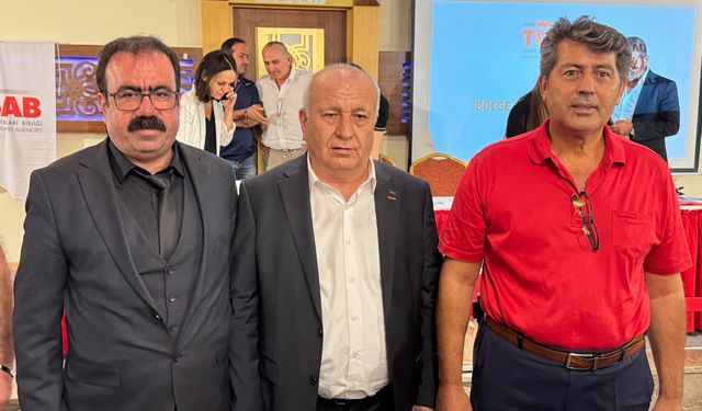 TÜRSAB Alanya BTK'da, Kerim Sarıkaya güven tazeledi