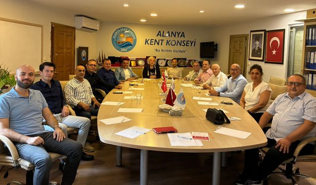 Alanya Kent Konseyi'nden iki hamle: Yerinden yönetim ve çevre denetimi