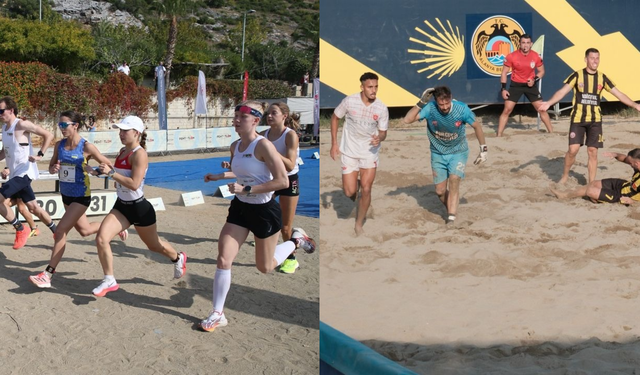 Alanya spor turizminde zirvede: Plaj Futbolu Finali ve Pentatlon Şampiyonası aynı anda!