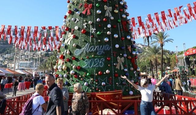 Alanya’da Noel Coşkusu başladı