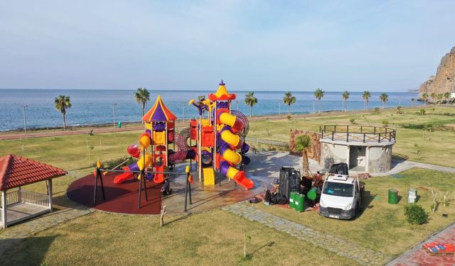 Kızılin Sahil Parkı Projesi’nde sona gelindi