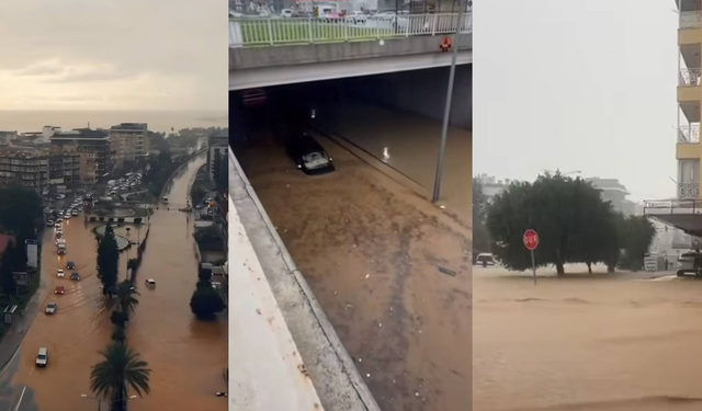 SON DAKİKA! Alanya panik içinde: Deprem ve sel ikilemesi