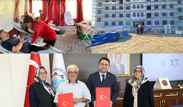 Hayat kurtaran bağışlar, eğitime kazandırılan eserler: Alanya'da destek üstüne destek