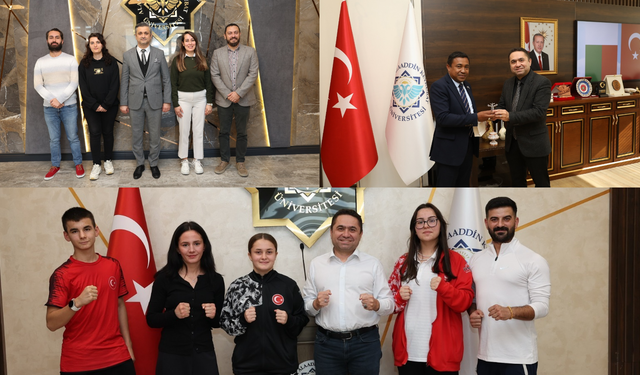 Madagaskar'dan ziyaret, TÜBİTAK'tan 4 proje desteği ve şampiyon sporcular: ALKÜ gündemi yoğun