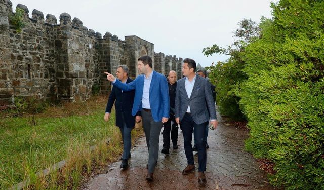 Alanya’nın tarihi Şarapsahan’ı gençlik merkezi oluyor