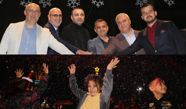 Siyaset ve iş dünyası, Alanya Noel Pazarı'nda buluştu