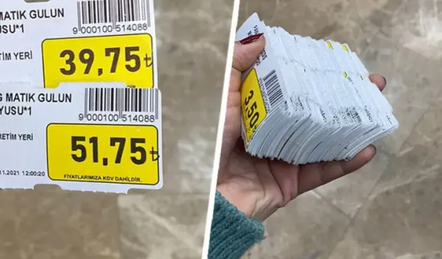 Maalesef etiketler değişiyor: Alanya'da market mesaisi