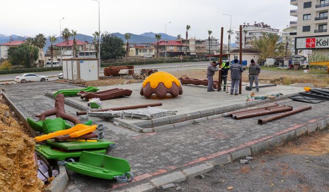 Gazipaşa’da o mahalle çocuk parkına kavuşuyor