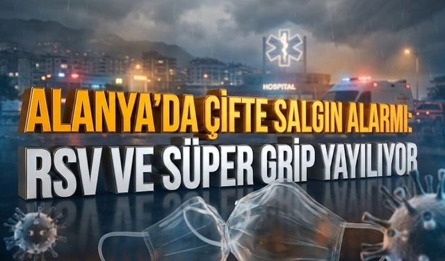 Alanya’da çifte salgın alarmı: RSV ve Süper Grip yayılıyor