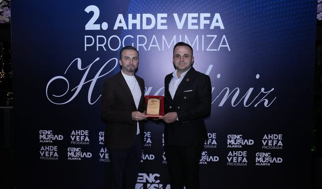 Genç MÜSİAD Alanya’da vefa ve devir teslim buluşması