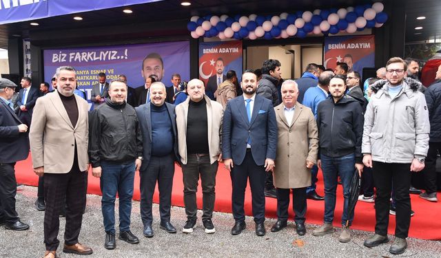 Alanya’da seçim heyecanı: Fatih Nizam ofisini açtı