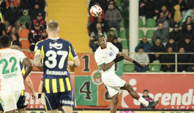 Alanyaspor fırtına gibi başladı, Fenerbahçe bitirdi: 3-2