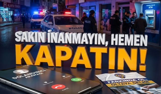Alanyalılar uyarıldı: "Sakın inanmayın, hemen kapatın!"