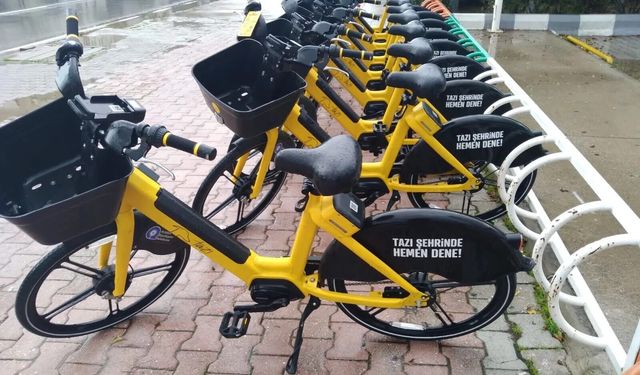 Alanya’da sarı bisikletler toplanmaya başlandı