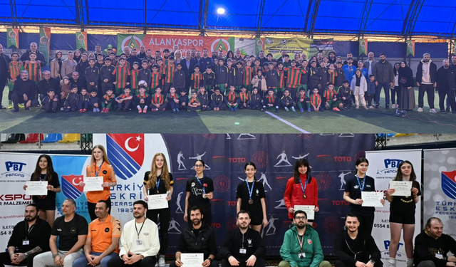Alanya’nın gururu eskrimciler ve İstanbul’da Alanyaspor rüzgarı