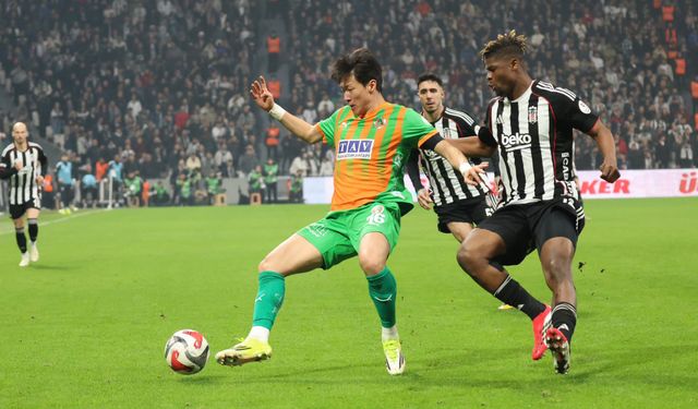 Alanyaspor’dan Beşiktaş deplasmanında gövde gösterisi: 2-2