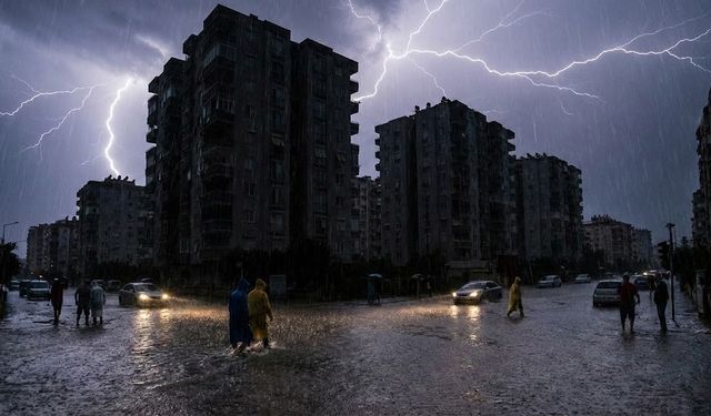 Alanya’da hem gök deliniyor hem şalter iniyor