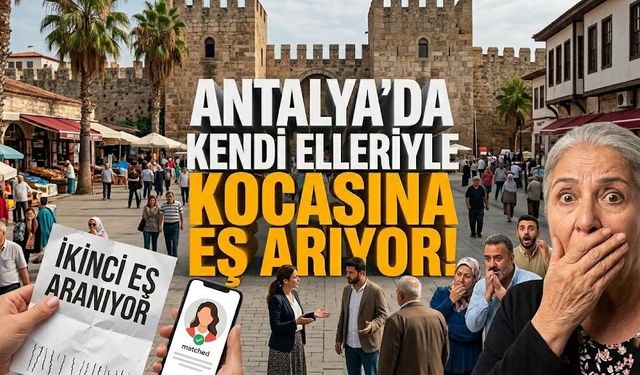 Eşine 'Hayırlı Bir Kısmet' arıyor: Antalya’da ezber bozan karar!