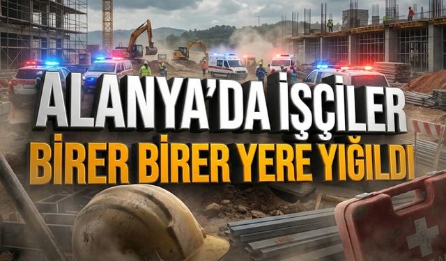 SON DAKİKA! Antalya - Alanya otoyol inşaatında alarm: 30 işçi zehirlendi