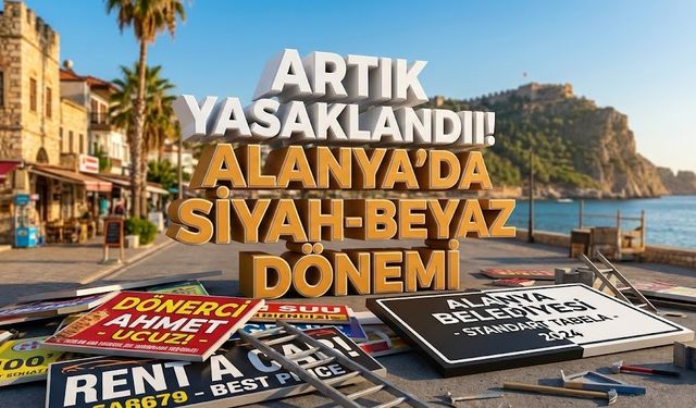 Önce altyapı sonra görsel şölen: Alanya'nın yeni yüzü netleşti!