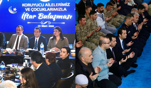 Koruyucu ailelere teşekkür, şehitlerimize vefa