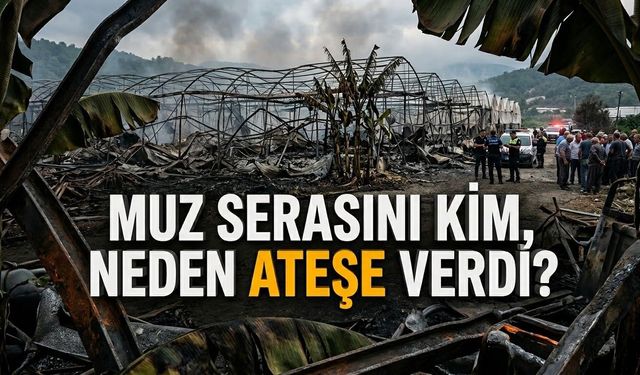 Alanya’da serayı ateşe verip tutuklandılar