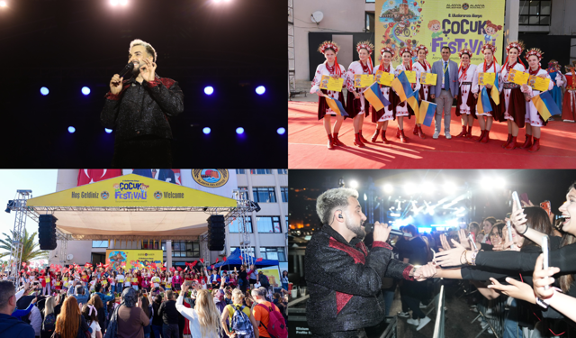 Alanya’da Sefo rüzgarı esti: Çocuk Festivali’nde coşku zirve yaptı