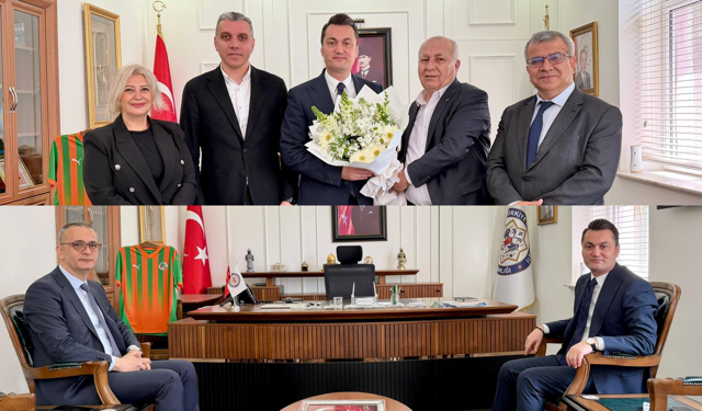 Sektör temsilcilerinden Kaymakam Öztürk’e ziyaret