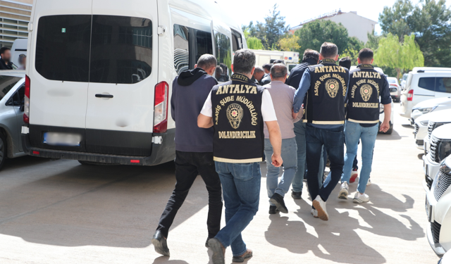 Antalya’da 120 milyonluk vurgun son anda engellendi