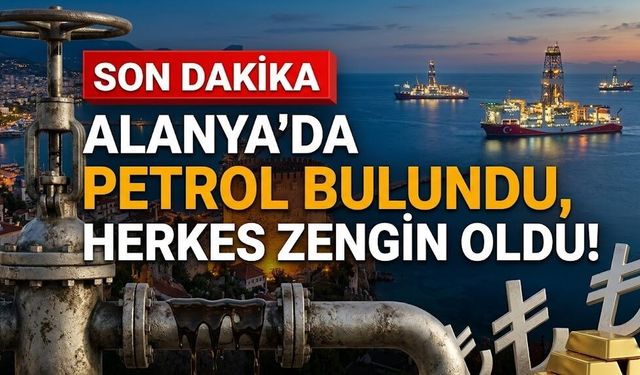 SON DAKİKA! Alanya’da petrol bulundu, herkes zengin oldu!