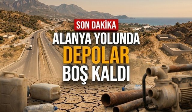 Kontaktaki rakam korkuttu: Alanya yolunda depolar boş kaldı