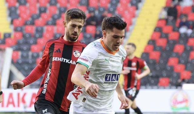 Antep’te Alanya rüzgarı: Puanlar paylaşıldı!