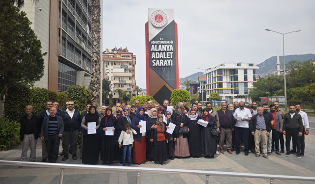 Alanya'da mahalle karıştı! Adliyeye 60 kişi gittiler: "Artık yeter!"