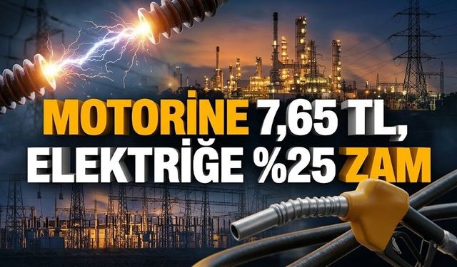 Alanya şokta! Motorine 7,65 TL, elektriğe %25 zam