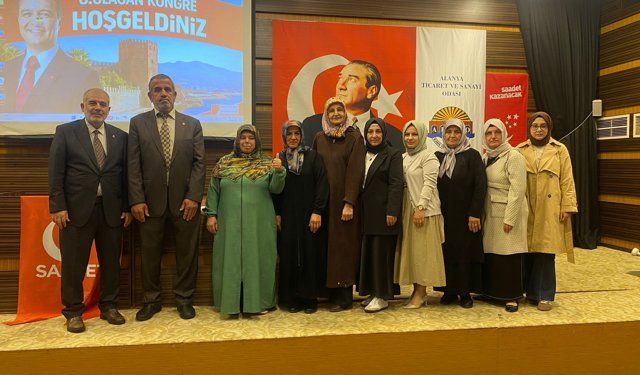Sarıca güven tazeledi: Saadet Partisi Alanya’da yeni dönem başladı