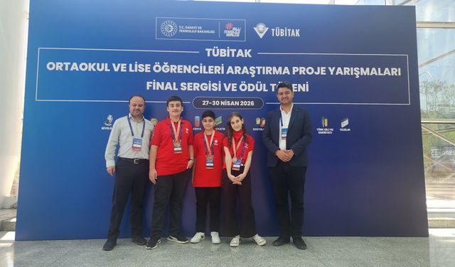Alanya Şehit Ömer Halisdemir Ortaokulu’ndan Türkiye’ye damga