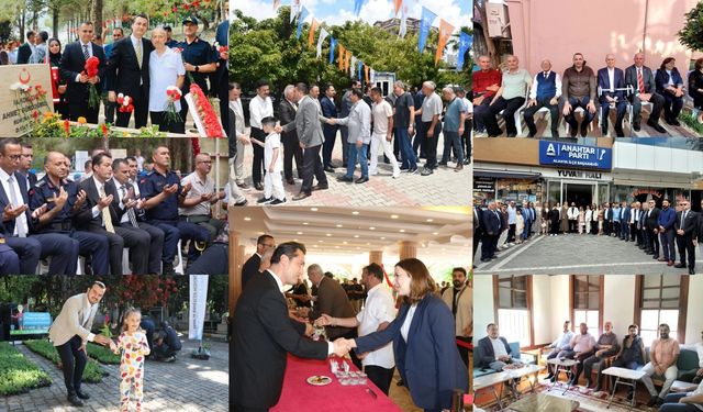 Alanya'da bayram coşkusu: Protokol ve siyasilerden birlik mesajları
