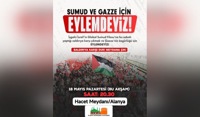 Alanya Hacet Meydanı’nda büyük buluşma