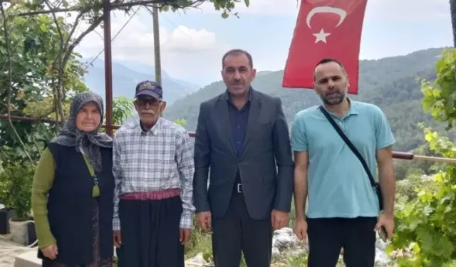 Alanya Müftüsü Mehmet Seven’den şehit ailesine ziyaret