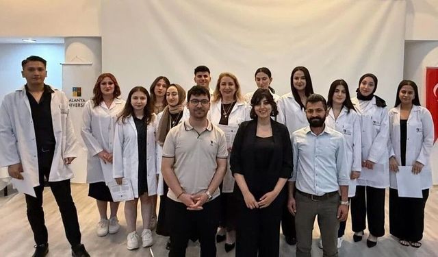 Geleceğin profesyonelleri ilk önlüklerini Alanya’da giydi
