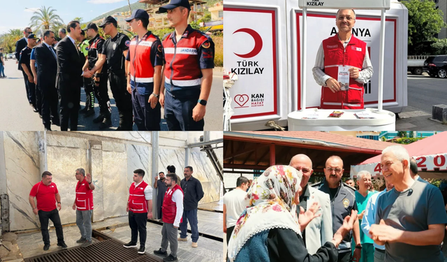 Alanya’da bayram bereketi: Kızılay’dan teşekkür, sahada yoğun mesai
