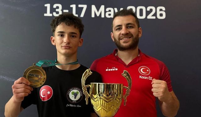Alanya’nın altın çocuğu ringde devleşti